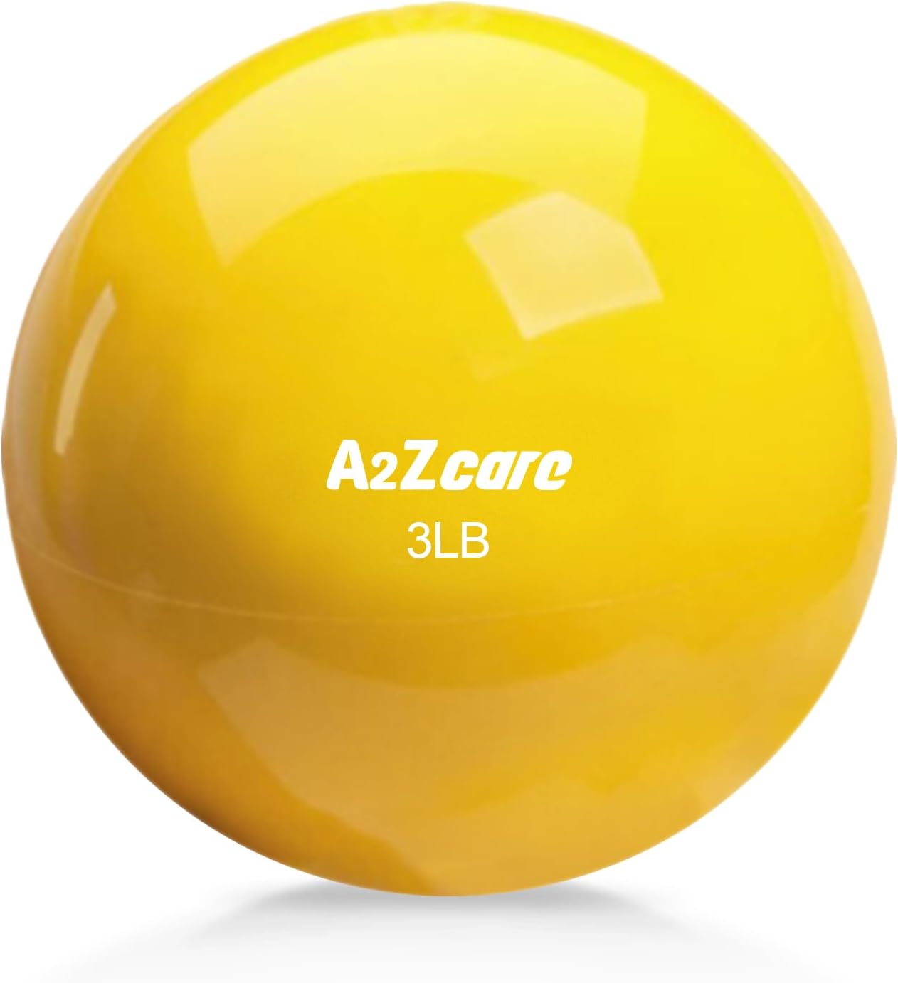 Toning Ball - Weighted Toning Exercise Ball - Soft Weighted Medicine Ball for Pilates, Yoga, Physical Therapy and Fitness